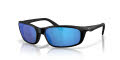 Costa Brine II Matte Black/Blue Mirror (913405) Sunglasses - Color Image