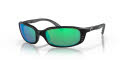 Costa Brine Matte Black / Green Mirror (901716) Sunglasses - Color Image