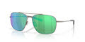 Costa Canaveral Brushed Gunmetal/Green Mirror (600223) Sunglasses - Color Image