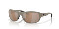 Costa Clipperton Matte Sand/Copper Silver Mirror (911911) Sunglasses - Color Image