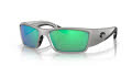 Costa Corbina PRO Metallic Silver/ Green Mirror (910907) Sunglasses - Color Image