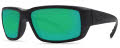 Costa Fantail Blackout / Green Mirror 580P Polarized Polycarbonate (TF-01-OGMP) Sunglasses - Color Image