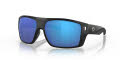 Costa Diego Matte Black / Blue Mirror 580G LightWAVE Polarized Glass (DGO-11-OBMGLP) Sunglasses - Color Image