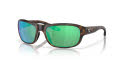 Costa Drop-Fly Tortoise / Green Mirror (911908) Sunglasses - Color Image