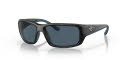 Costa Fantail Matte Black / Gray 580P Polarized Polycarbonate (TF-11-OGP) Sunglasses - Color Image