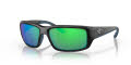 Costa Fantail Matte Black/Green Mirror (900617) Sunglasses - Color Image