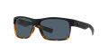 Costa Half Moon Black/Shiny Tortoise/Gray (902601) Sunglasses - Color Image