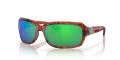 Costa Isabela Tortoise / Green Mirror 580P Polarized Polycarbonate (IB-10-OGMP) Sunglasses - Color Image