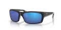Costa Jose Pro Matte Black / Blue Mirror 580G LightWAVE Polarized Glass Lens (910601) Sunglasses - Color Image
