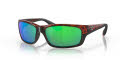 Costa Jose Tortoise / Green Mirror 580P Polarized Polycarbonate (JO-10-OGMP) Sunglasses - Color Image