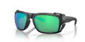 Costa King Tide 8 Black Pearl / Green Mirror (911102) Sunglasses - Color Image