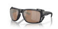Costa King Tide 8 Black Pearl/Copper Silver Mirror (911103) Sunglasses - Color Image