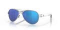 Costa Loreto Palladium-White / Blue Mirror 580G LightWAVE Polarized Glass (LR-21-OBMGLP) Sunglasses - Color Image