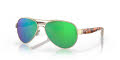 Costa Loreto Rose Gold / Green Mirror 580P Polarized Polycarbonate (LR-64-OGMP) Sunglasses - Color Image