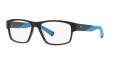 Costa Ocean Ridge 300 Matte Black with Blue Logo (06S8010 801003) Eyeglasses - Color Image