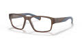 Costa Ocean Ridge 301 Translucent Dark Brown (801006) Eyeglasses - Color Image
