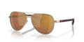Costa Peli Brushed-Gold / Gold-Mirror (400228) Sunglasses - Color Image