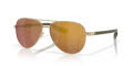 Costa Peli Brushed Gold/Gold Mirror (400230) Sunglasses - Color Image