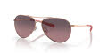 Costa Piper Satin Rose Gold/Rose Gradient (600319) Sunglasses - Color Image