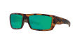 Costa Rafael Retro Tortoise / Green Mirror (906405) Sunglasses - Color Image