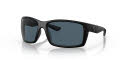 Costa Reefton Blackout / Gray 580P Polarized Polycarbonate (RFT-01-OGP) Sunglasses - Color Image