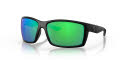 Costa Reefton Blackout / Green Mirror 580P Polarized Polycarbonate (RFT-01-OGMP) Sunglasses - Color Image