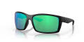 Costa Reefton Blackout / Green Mirror 580G LightWAVE Polarized Glass (RFT-01-OGMGLP) Sunglasses - Color Image
