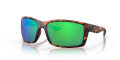 Costa Reefton Retro Tortoise/Green Mirror (900711) Sunglasses - Color Image