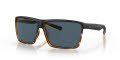 Costa Rincon Matte Black-Tortoise / Gray 580P Polarized Polycarbonate (RIN-181-OGP) Sunglasses - Color Image
