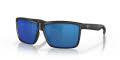 Costa Rinconcito Matte Black / Blue Mirror 580P Polarized Polycarbonate (RIC-11-OBMP) Sunglasses - Color Image