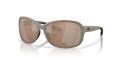 Costa Seadrift Matte Sand/Copper Silver Mirror (911409) Sunglasses - Color Image