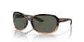 Costa Seadrift Shiny Tortoise Fade/Gray (911404) Sunglasses - Color Image