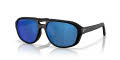 Costa Street Heat Matte Black/Blue Mirror (913303) Sunglasses - Color Image