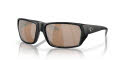 Costa Tailfin Matte Black / Copper Silver Mirror (911304) - 57 Sunglasses - Color Image