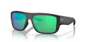 Costa Taxman Matte-Black / Green-Mirror (911602) Sunglasses - Color Image