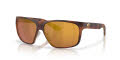 Costa Trades Matte Tortoise/Gold Mirror (912806) Sunglasses - Color Image