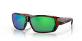 Costa Tuna Alley Tortoise / Green Mirror 580P Polarized Polycarbonate (TA-10-OGMP) Sunglasses - Color Image