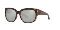 Costa Waterwoman Matte Shadow Tortoise/Gray Silver Mirror (901914) Sunglasses - Color Image