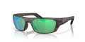 Costa Whitetip PRO Matte Tortoise / Green Mirror (911509) Sunglasses - Color Image