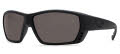 Costa Tuna Alley Blackout / Gray 580P Polarized Polycarbonate (TA-01-OGP) Sunglasses - Color Image