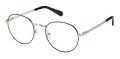 Cremieux Sebastian Black/Silver Eyeglasses - Color Image