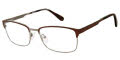 Cremieux Nico Rye/Gun Eyeglasses - Color Image
