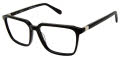 Cremieux Alan Black Eyeglasses - Color Image