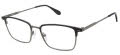 Cremieux Merino Black Gun Eyeglasses - Color Image