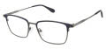 Cremieux Merino Navy Gun Eyeglasses - Color Image