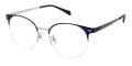 Cruz Alafia Dr Navy Eyeglasses - Color Image