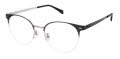 Cruz Alafia Dr Pewter Eyeglasses - Color Image