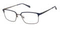 Cruz I-605 Navy/Gunmetal Eyeglasses - Color Image