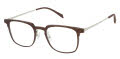 Cruz I-930 Brown Eyeglasses - Color Image