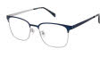 Cruz Riverview Dr Navy Eyeglasses - Color Image